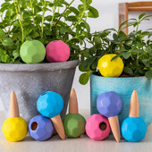 1 db hordozható edénykultúra kellékek, kerámia cserepes csepegtető készülék, öntöző öntöző automata csepegtető öntözőrendszer