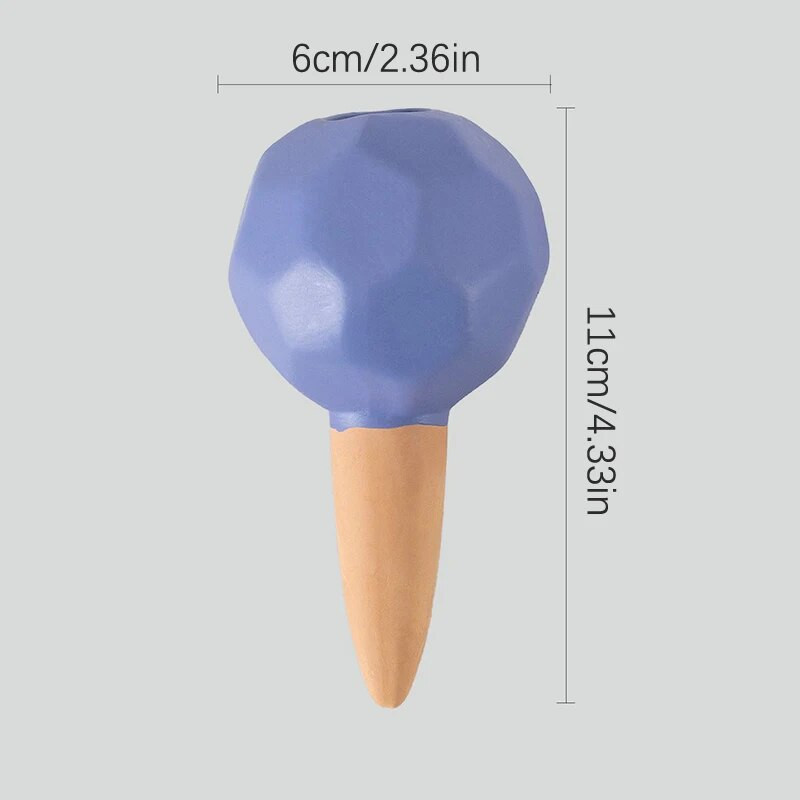 1 db hordozható edénykultúra kellékek, kerámia cserepes csepegtető készülék, öntöző öntöző automata csepegtető öntözőrendszer