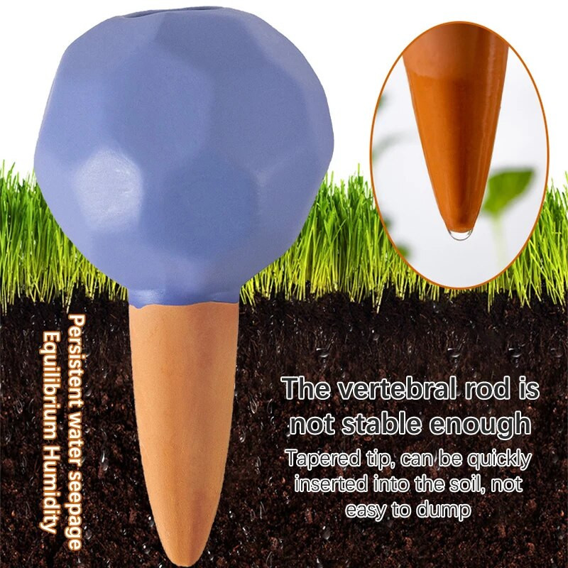 1 db hordozható edénykultúra kellékek, kerámia cserepes csepegtető készülék, öntöző öntöző automata csepegtető öntözőrendszer