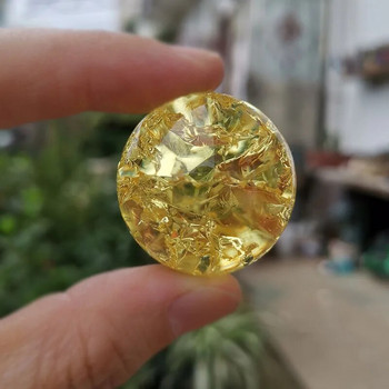 Glass Sphere Crystal Ice Crack Μπάλα Σιντριβάνι Νερού Μπονσάι Φενγκ Σούι Χειροτεχνία Στολίδι Διακόσμηση Κήπου Σπάσιμο Ειδώλιο