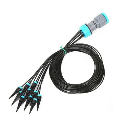 10 db csepegtető öntözőkészlet növényi öntözőrendszer Állítható mikro öntözőrendszer víztakarékos kerti üvegházi cserepes növényekhez