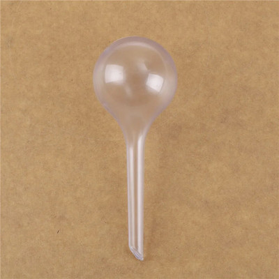 Augalų girdyklos savaiminio laistymo gaubliai, paukščio formos rankomis pūstos skaidrios vandens lemputės