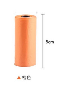 1 tekercses pelenkázó szemeteszsák babaürülék szemeteszsákhoz, kutyakutyák rendezése, 22x28 cm-es véletlenszerű színben kapható