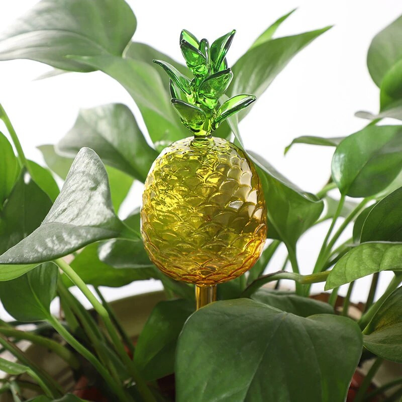 2db 4Styles rajzfilm kaktusz gomba ananász önöntöző készülékek automatikus növényi virágok csepegtető öntözőrendszer adagoló