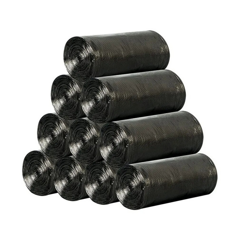 Szemeteszsákok Háztartási Hordozható Vastagított Megfizethető Konyha Fekete mellény típus Szemetes vödör Műanyag zacskók Konyhai Tároló