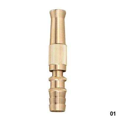 Autós nagynyomású vízszóró pisztoly szórófej Mosógép fúvóka gyorscsatlakozóval sárgaréz gyepkerti tömlőcső