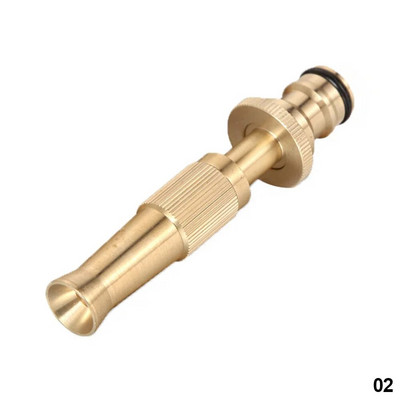 Autós nagynyomású vízszóró pisztoly szórófej Mosógép fúvóka gyorscsatlakozóval sárgaréz gyepkerti tömlőcső