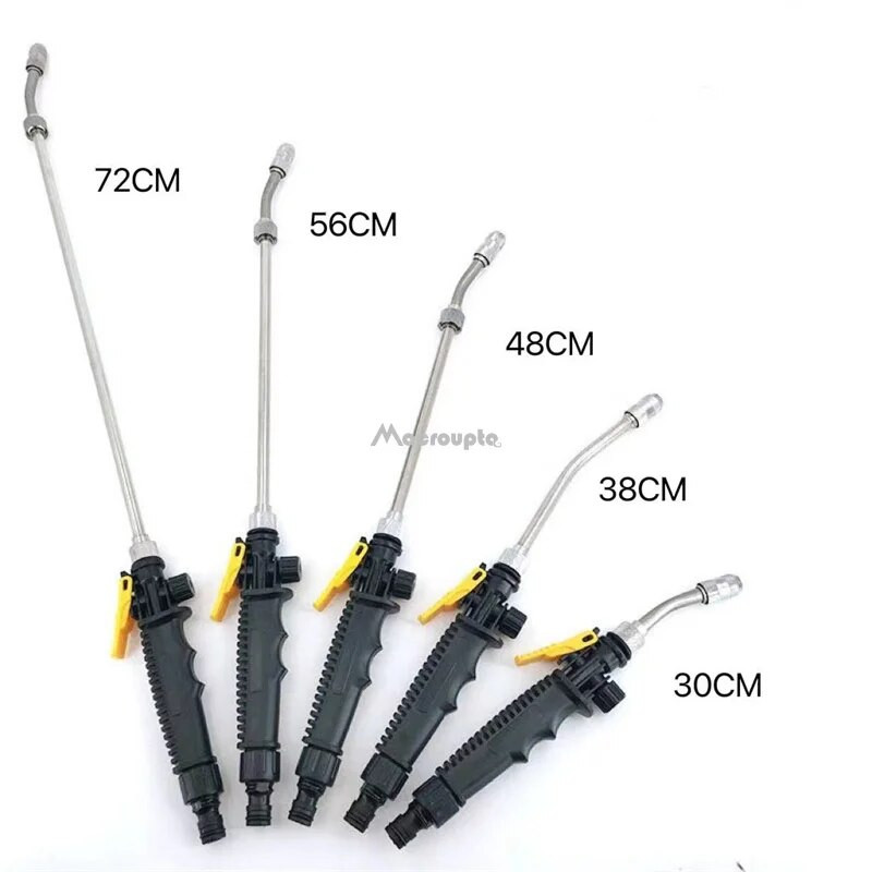 Kiváló minőségű elektromos vízpisztolymosó vízsugár kerti mosó tömlő pálca fúvóka permetező öntöző locsoló tisztítóeszköz
