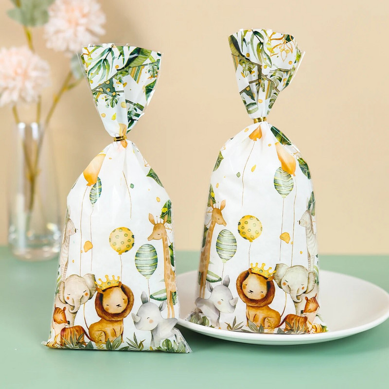 25/50db Cukorka táskák Ajándék csomagolótáskák Szivárvány Egyszarvú Születésnapi Party dekorációk Ajándék cukorka táska Babazuhany parti kellékek