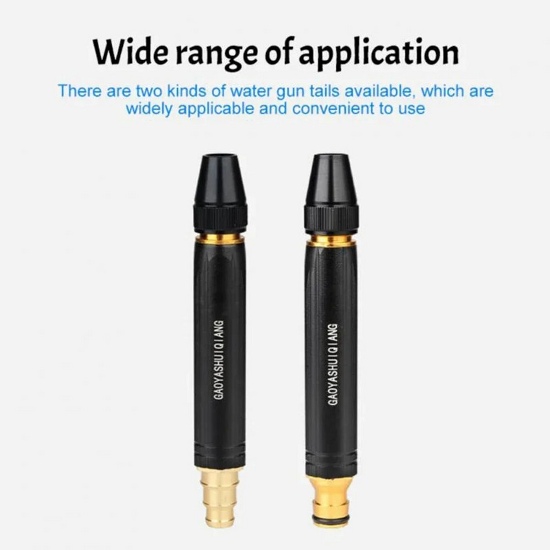 Többfunkciós nagynyomású kerti szórópisztoly, állítható kézi tömlőfúvóka öntöző Kertészeti eszköz virágfű permetezéséhez