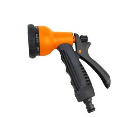 Öntözőpisztoly 8 módos nagynyomású vízpisztoly hordozható locsoló fúvóka Kerti növény Gyepudvar Öntözés Kerti permetező öntözés