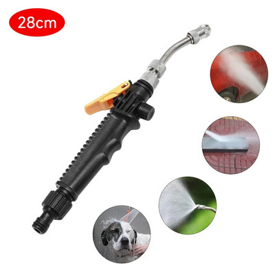 28-72 cm-es nagynyomású vízpisztoly autómosó állítható vízpermetező növények öntözőpisztoly Kerti szórópisztoly Kerti kellékek