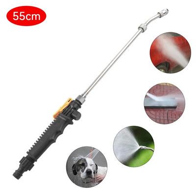 28-72 cm-es nagynyomású vízpisztoly autómosó állítható vízpermetező növények öntözőpisztoly Kerti szórópisztoly Kerti kellékek