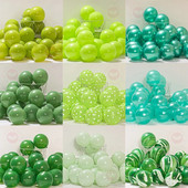 10 hüvelykes 20/50/100 db Vintage olivazöld avokádó tinta zöld léggömb baba születésnapi parti dekoráció erdő témájú jelenet dekoráció