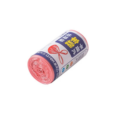 20db/tekercs mellény típusú eldobható szemeteszsákok mini szemeteszsákok autós asztalhoz használható műanyag zacskók