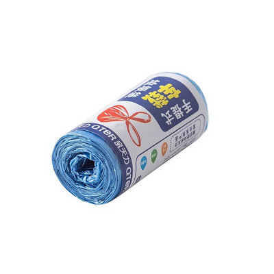 20db/tekercs mellény típusú eldobható szemeteszsákok mini szemeteszsákok autós asztalhoz használható műanyag zacskók