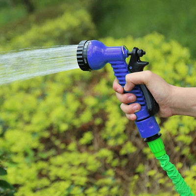 Öntözőpisztoly Kerti fúvóka tömlő fúvóka Állítható fúvóka Vízpisztoly Gyeptömlő Multifunkciós kerti nagynyomású permetező