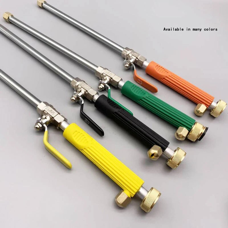 1 db autómosó karbantartás nagynyomású vízpisztolymosó vízsugár tömlő cső pálca fúvóka permetező permetező tisztítóeszközök