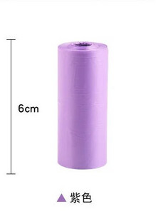 1 tekercses pelenkázó szemeteszsák babaürülék szemeteszsákhoz, kutyakutyák rendezése, 22x28 cm-es véletlenszerű színben kapható