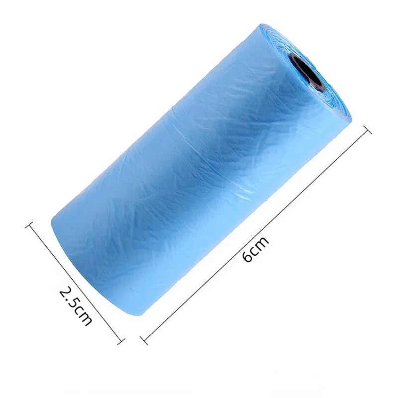 1 tekercses pelenkázó szemeteszsák babaürülék szemeteszsákhoz, kutyakutyák rendezése, 22x28 cm-es véletlenszerű színben kapható