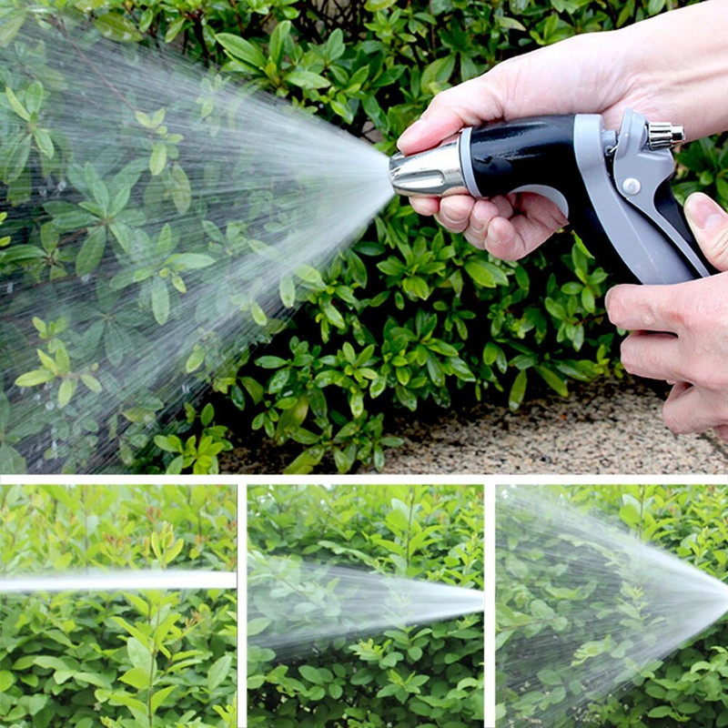 Hordozható nagynyomású vízpisztoly autómosó gép tisztításához Kerti öntözőcső fúvóka locsoló habvíz