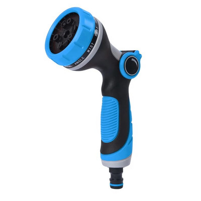 Kerti tömlő fúvóka Nagy teherbírású fém vízszóró pisztoly nagynyomású mosó permetező 10 állítható mintával