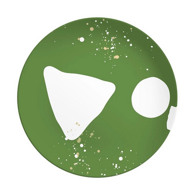 Bambuszszálas étkészlet Kerek vacsoratál koreai stílusú saláta desszert kenyér tányérok gyümölcstálca uzsonnás edény otthoni konyha kávézóba