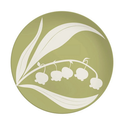 Bambuszszálas étkészlet Kerek vacsoratál koreai stílusú saláta desszert kenyér tányérok gyümölcstálca uzsonnás edény otthoni konyha kávézóba