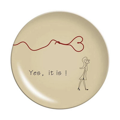 Bambuszszálas étkészlet Kerek vacsoratál koreai stílusú saláta desszert kenyér tányérok gyümölcstálca uzsonnás edény otthoni konyha kávézóba