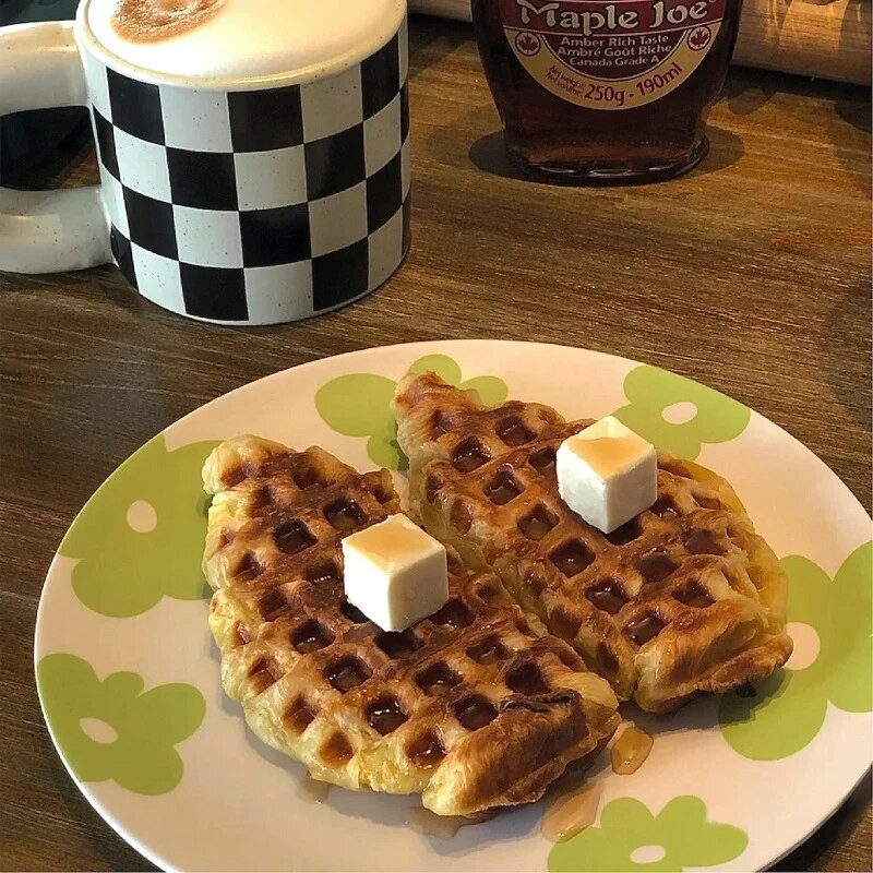 Bambuszszálas étkészlet Kerek vacsoratál koreai stílusú saláta desszert kenyér tányérok gyümölcstálca uzsonnás edény otthoni konyha kávézóba