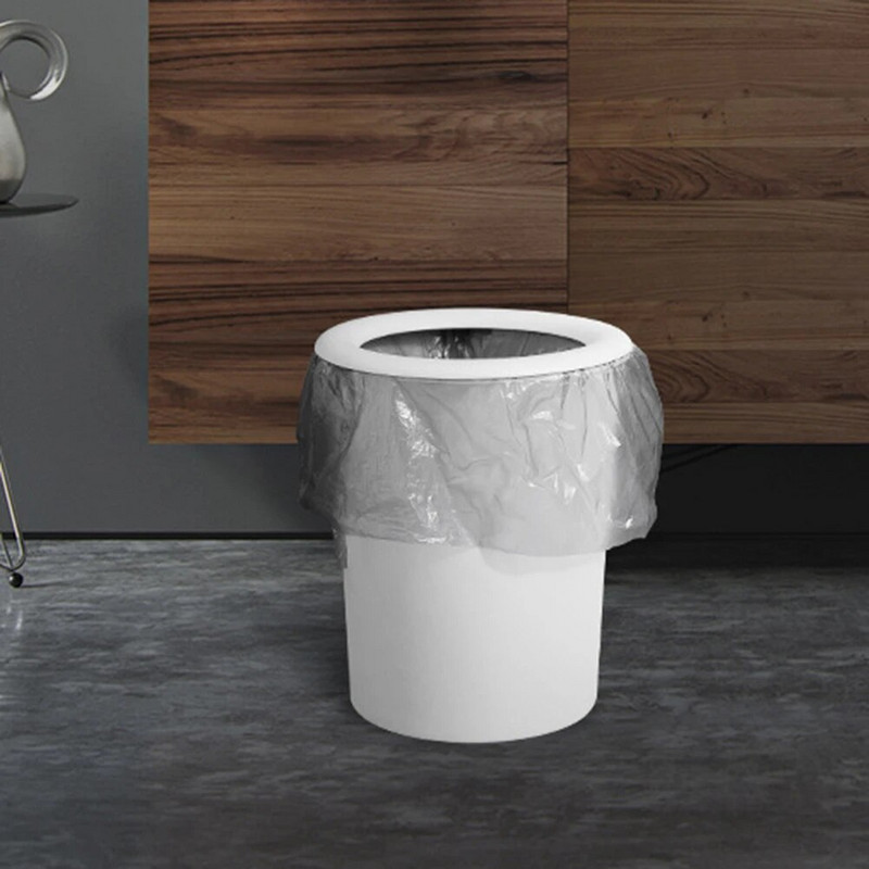 100 db/5 tekercs nagy vastagságú szemeteszsák otthoni konyhai szemetes szemetes tasak Eldobható szemeteszsákok