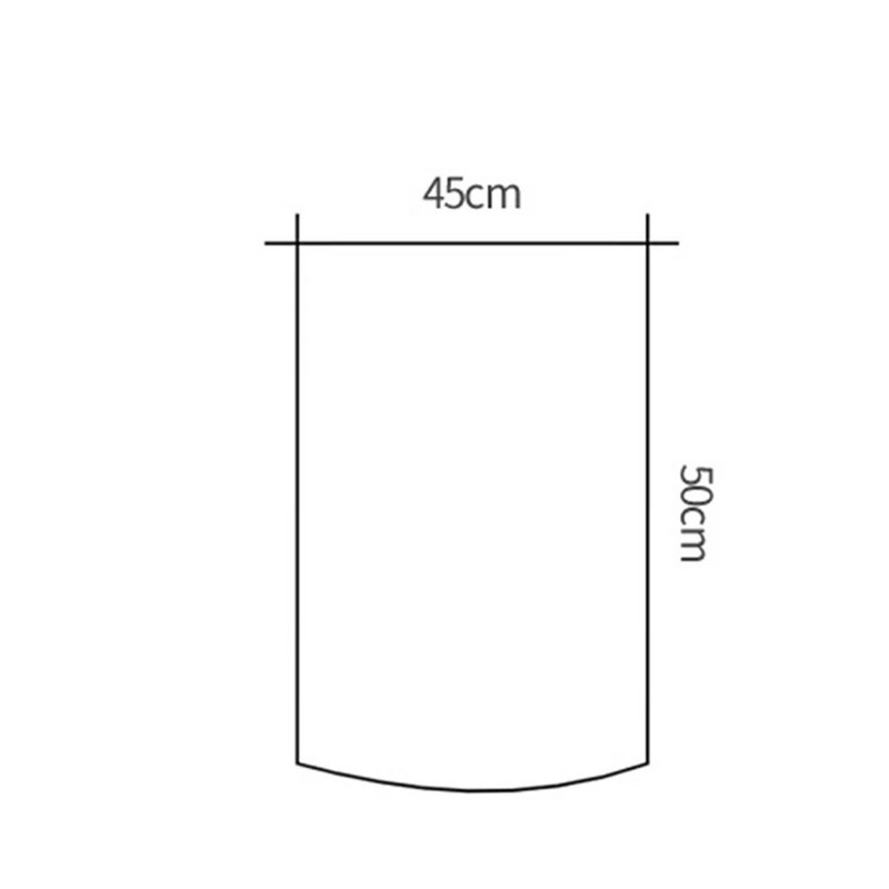 100 db/5 tekercs nagy vastagságú szemeteszsák otthoni konyhai szemetes szemetes tasak Eldobható szemeteszsákok