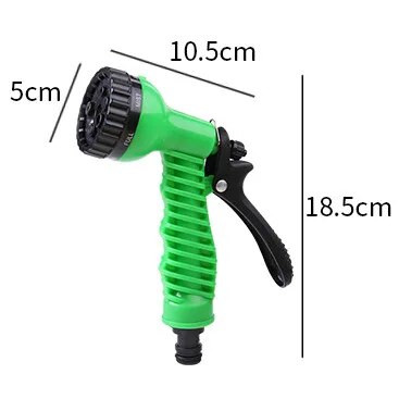 7 stílus nagynyomású vízpisztoly autómosó kerti állítható fúvóka tömlő öntöző pisztoly Gyeptömlő többfunkciós öntözőpermetező