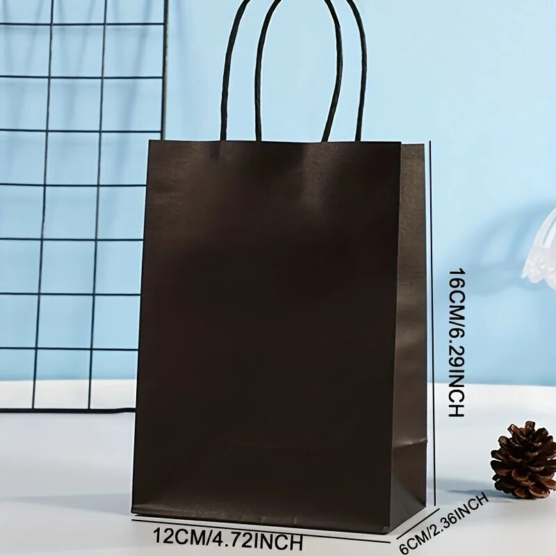 10 DB Ajándéktáskák Halloween Party Újrahasznosítható zacskók karácsonyra Esküvő Születésnap Nátronpapír bevásárlótáskák Élelmiszertáskák