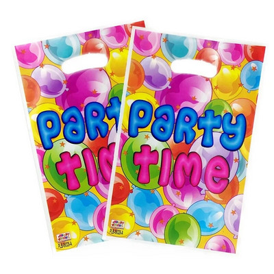 10/20/30 db Színes nyomtatott ajándéktasak Esküvői Születésnapi Party Favor Pouch Loot Bags Csomagolótáskák gyerekeknek Születésnapi tasak