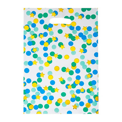 10/20/30 db Színes nyomtatott ajándéktasak Esküvői Születésnapi Party Favor Pouch Loot Bags Csomagolótáskák gyerekeknek Születésnapi tasak