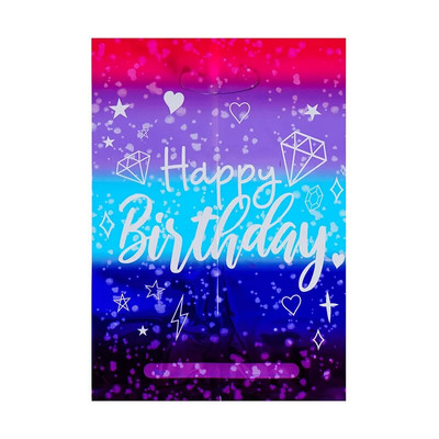 10/20/30 db Színes nyomtatott ajándéktasak Esküvői Születésnapi Party Favor Pouch Loot Bags Csomagolótáskák gyerekeknek Születésnapi tasak