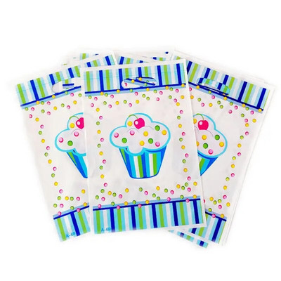 10/20/30 db Színes nyomtatott ajándéktasak Esküvői Születésnapi Party Favor Pouch Loot Bags Csomagolótáskák gyerekeknek Születésnapi tasak