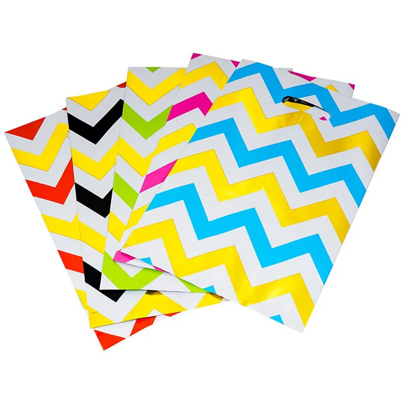 10/20/30 db Színes nyomtatott ajándéktasak Esküvői Születésnapi Party Favor Pouch Loot Bags Csomagolótáskák gyerekeknek Születésnapi tasak