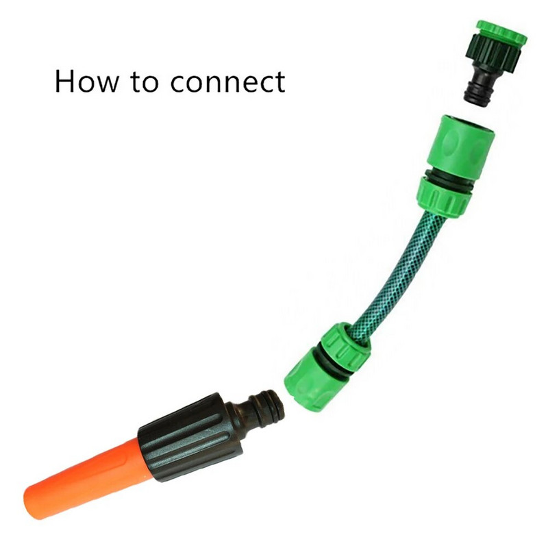 Állítható közvetlen befecskendezéses vízpisztoly kerti öntözés öntöző locsoló nagynyomású autómosó fúvóka háztartási tisztítószer