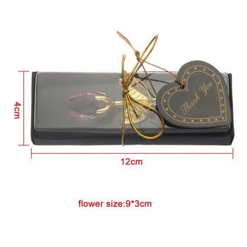 Сувенири Орнаменти Подаръци Сватбени сувенири Изработка на цветя Фалшива роза Изкуствено цвете Кристална роза