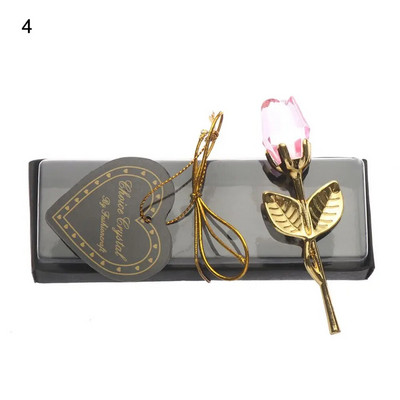 Suvenyrai Papuošalai Dovanos Vestuvės Gėlės, amatai, netikra rožė Dirbtinė gėlė, krištolinė rožė