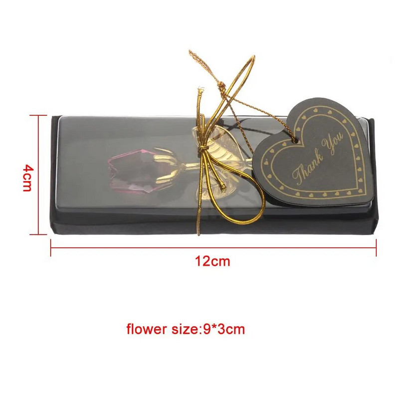 Suvenyrai Papuošalai Dovanos Vestuvės Gėlės, amatai, netikra rožė Dirbtinė gėlė, krištolinė rožė