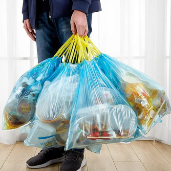3 ролки за боклук Удебелена торбичка за боклук за еднократна употреба за кухненско кошче Кошчета за домашни отпадъци Торби за боклук за домашни любимци Преносими торби за боклук
