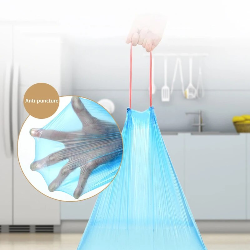 3 rolky vreca na odpadky, zahusťovacie jednorazové vrecko na odpadky do kuchyne, odpadkové koše, domáce odpadkové koše, vrecia na odpadky pre domáce zvieratá, prenosné vrecia na odpadky