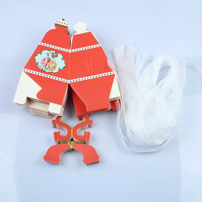 10 ks čajník v tvare cukrovinky krabička retro bronzujúce darčekové balenie papierová krabička sviatočné dekorácie darčeková krabička na svadobné narodeninové potreby