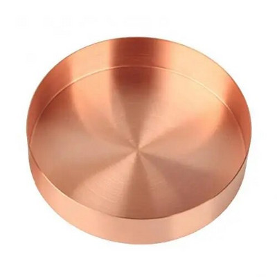 Nordijski retro pladanj Okrugli mjedeni stalak za pohranu Kalup za dijaplay Kućanski alat Kućni dnevni boravak Vintage ukrasni ukras