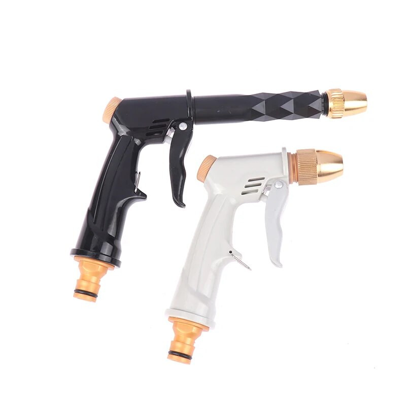 Nešiojamas aukšto slėgio vandens pistoletas Reguliuojamas metalo valymo automobilių plovimo mašina Sodo vandens žarnos antgalis Purkštukas Putų vandens pistoletas
