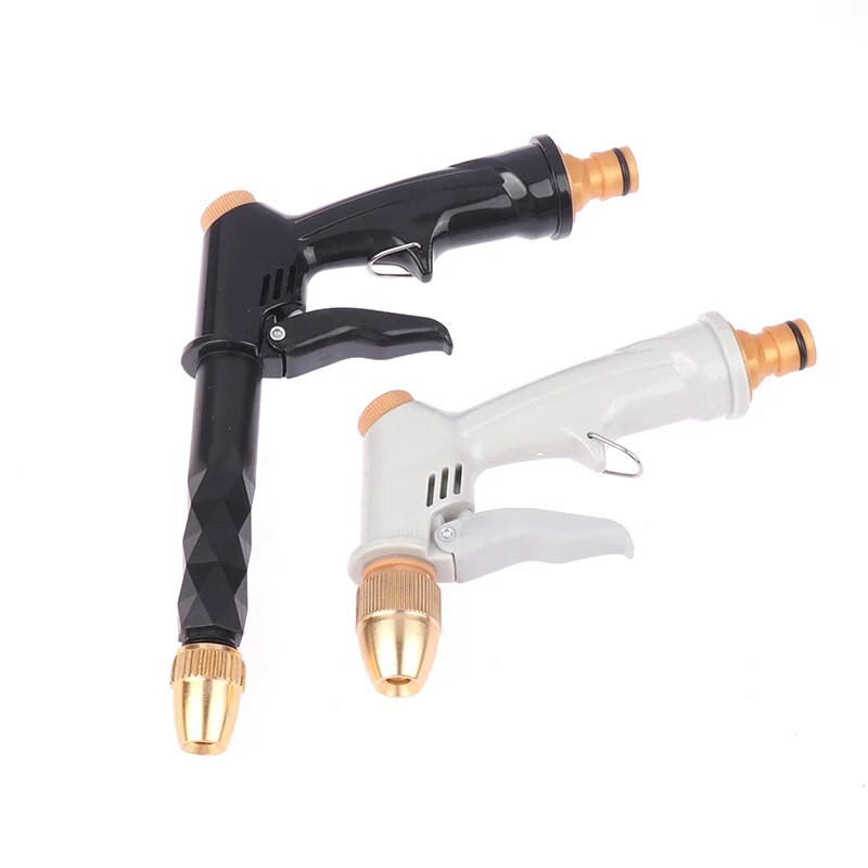 Nešiojamas aukšto slėgio vandens pistoletas Reguliuojamas metalo valymo automobilių plovimo mašina Sodo vandens žarnos antgalis Purkštukas Putų vandens pistoletas