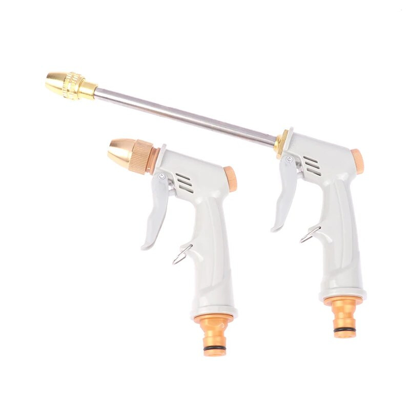 Nešiojamas aukšto slėgio vandens pistoletas Reguliuojamas metalo valymo automobilių plovimo mašina Sodo vandens žarnos antgalis Purkštukas Putų vandens pistoletas